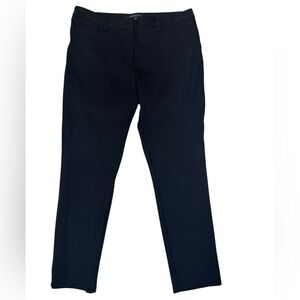 Andrew Marc Black Slim Fit Pants | Size‎ 12 | Stretch Ankle Dress Trousers